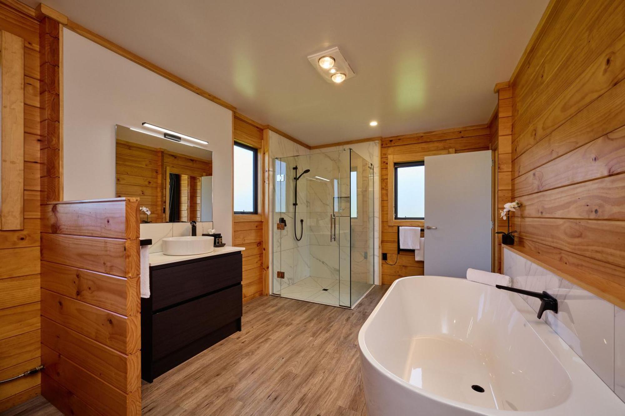 Deerbrooke Kaikoura Chalets - Chalet 1 ภายนอก รูปภาพ